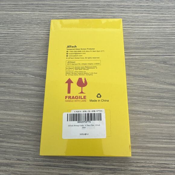jetech tempered glass ipro 11 pro max/XS max New sealed - Picture 2 of 3